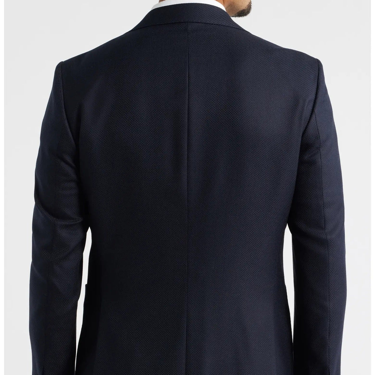 Men's Navy Blue Two Button Sports Jacket Blazer